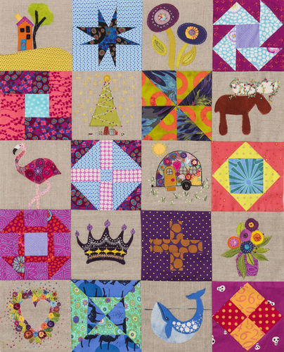 Travel Threads - 10 x Pieced Block Patterns