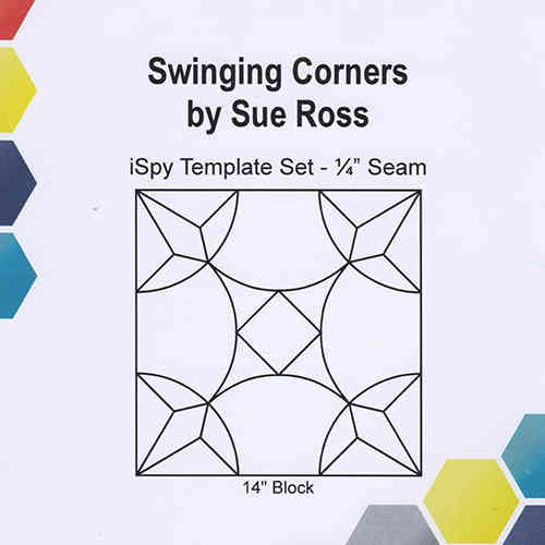 Swinging Corners template set