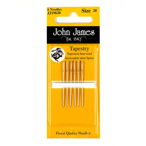 John James Tapestry Needles #20