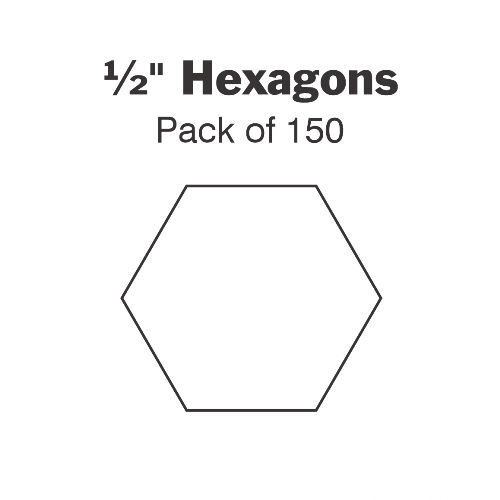 ½" Hexagon Papers - 150