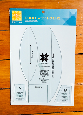 Double Wedding Ring Template Set