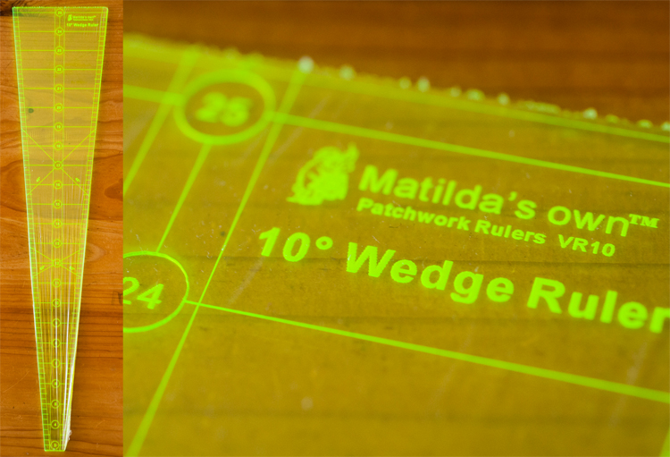 10 degree Wedge ruler