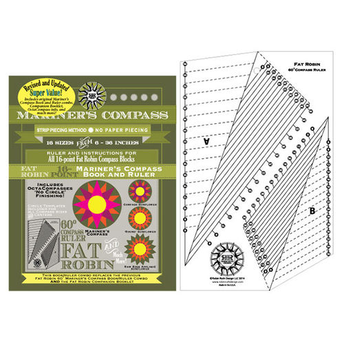 Mariners Compass Book and 60° ruler