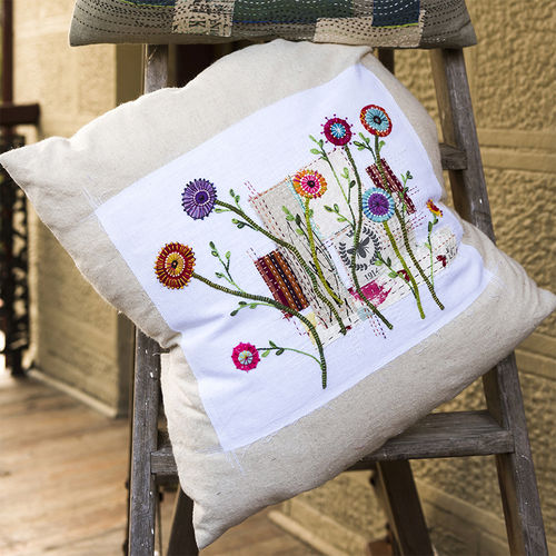 Boro'd Cushions-Flower kit