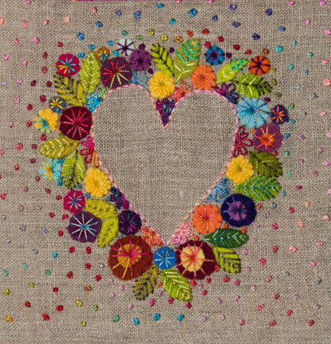 Heart - Stitchery