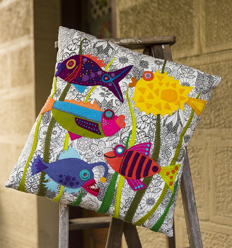 Something Fishy Cushion -Kit