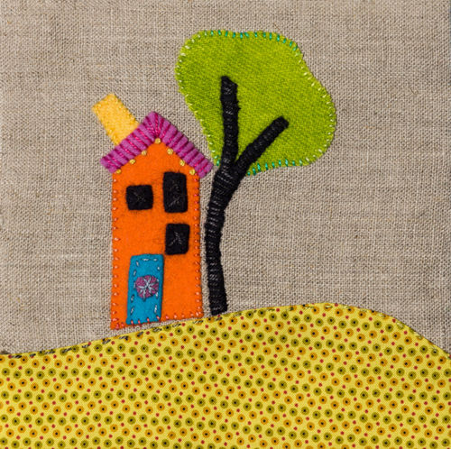 Little House - Stitchery kit