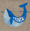 Whale - Stitchery kit