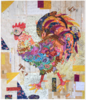 Doodle Doo Rooster collage.. Pattern