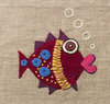 Fish - Stitchery kit