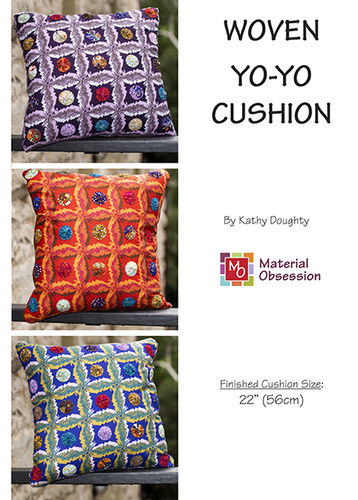 Woven Yo Yo cushion - pattern