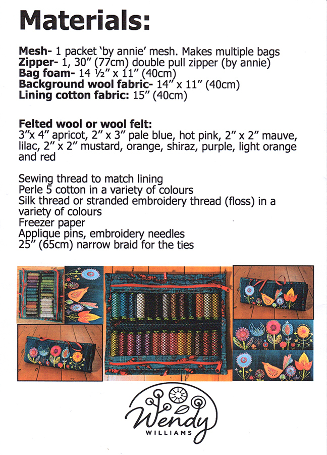 Thread Book - Flower Garden kit - Material Obsession