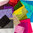 Wool felt scrap bag