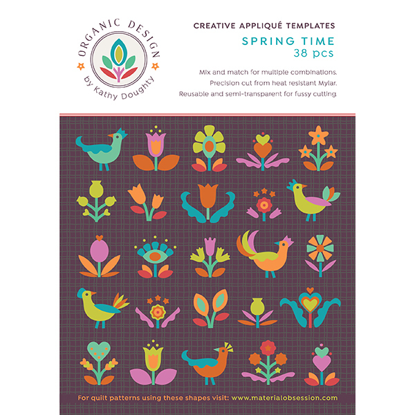 Spring Time - Creative Applique templates