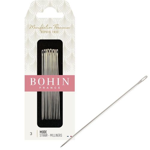 Bohin Milliners Needles - Size 3