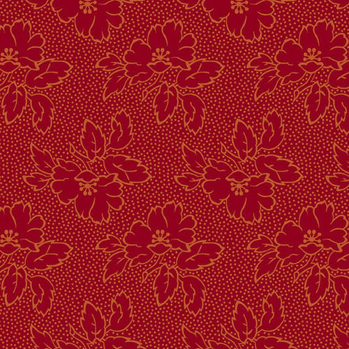 Silhouette Floral - Red