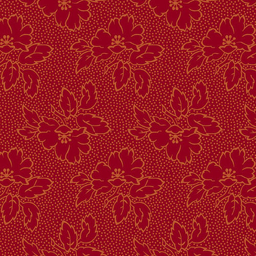 Silhouette Floral - Red