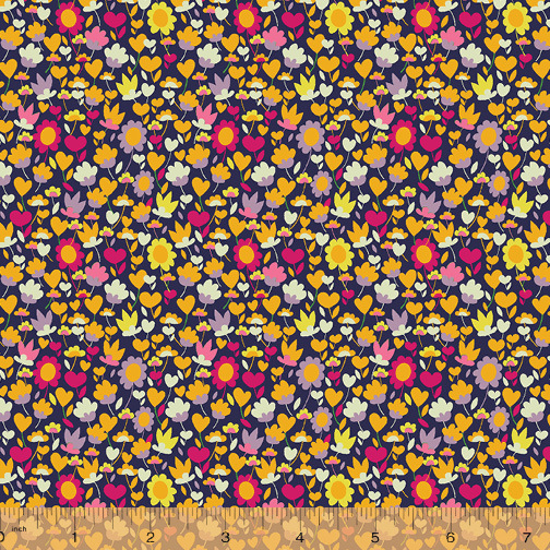 Solstice Lawn - Buttercup - Multi