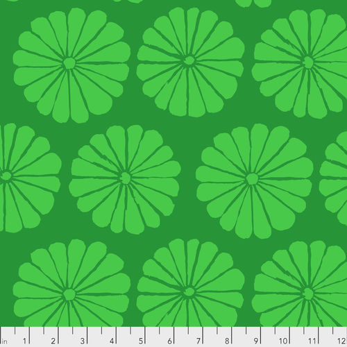 Damask Flower - Lime