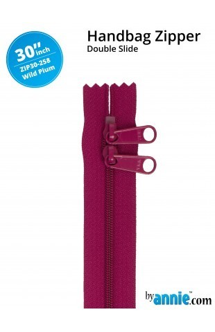 Wild Plum Zipper - Double Sided