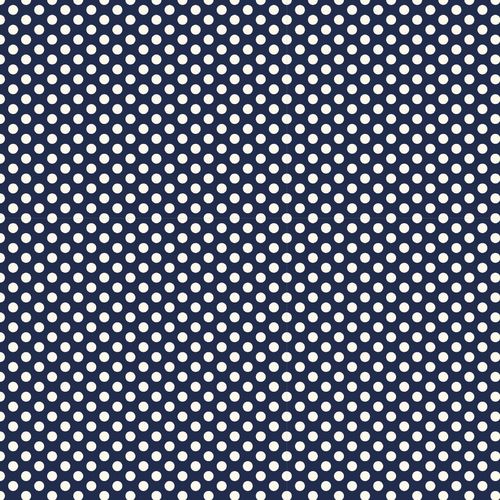 Polked - Polka Dots - Navy