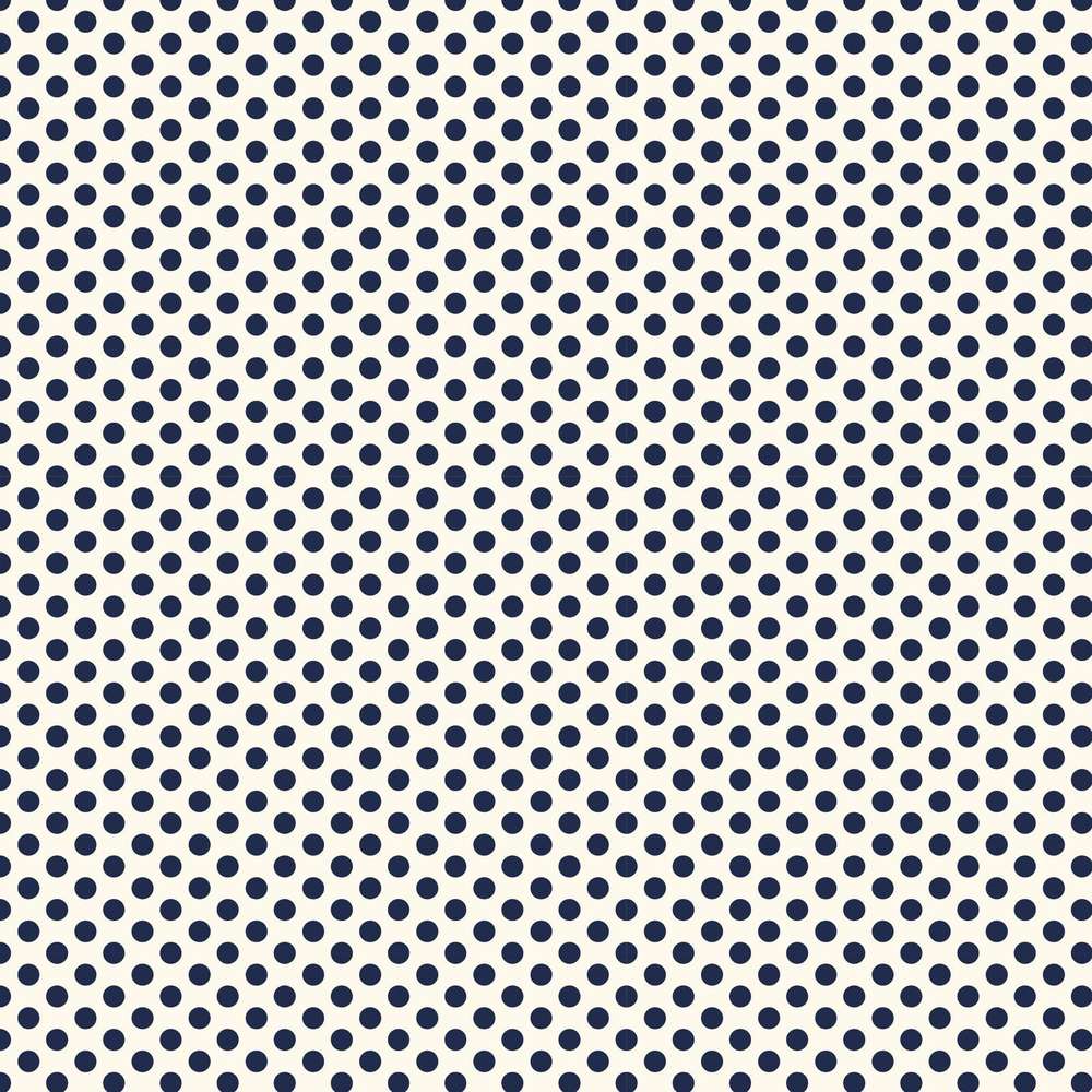 Polked - Polka Dots - Navy