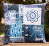 MANDALA CUSHION kit - Blue 02