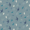 Swallows - Blue