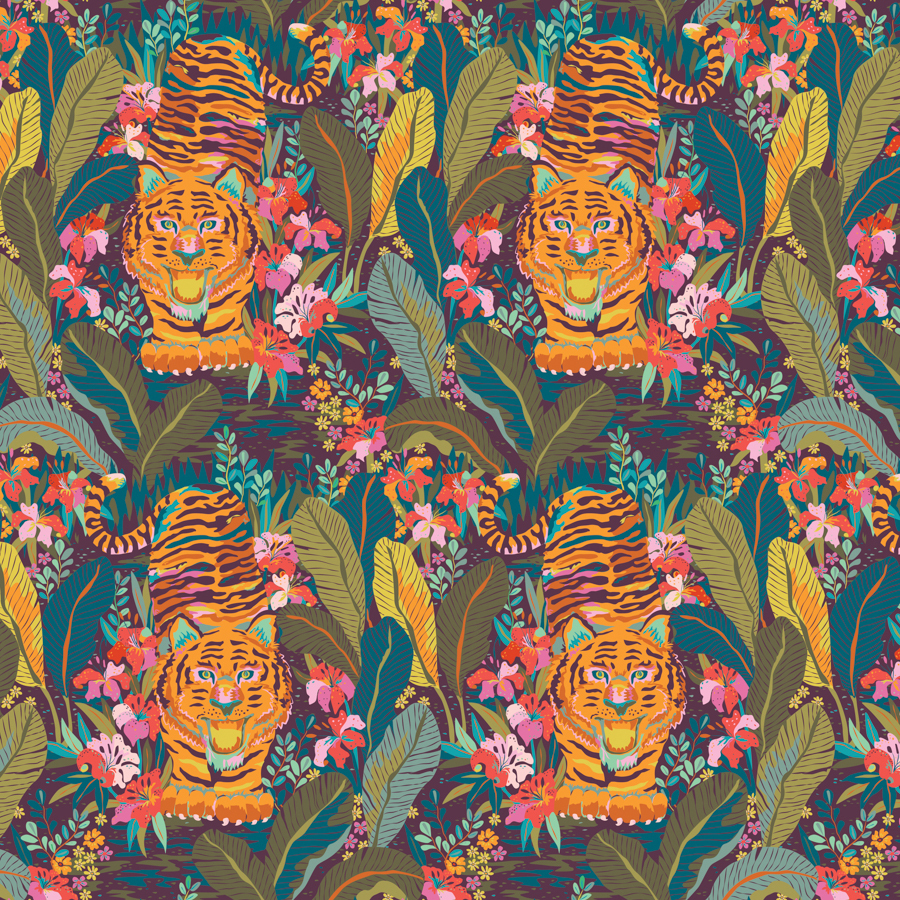 Pounce - Plum - 30cm cut
