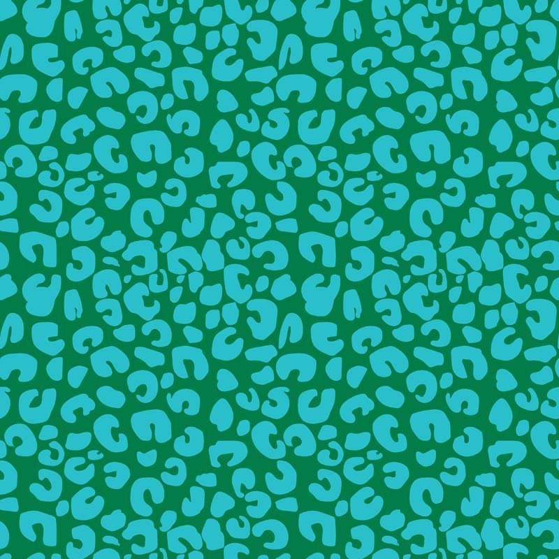 Wu Leopard - Teal *