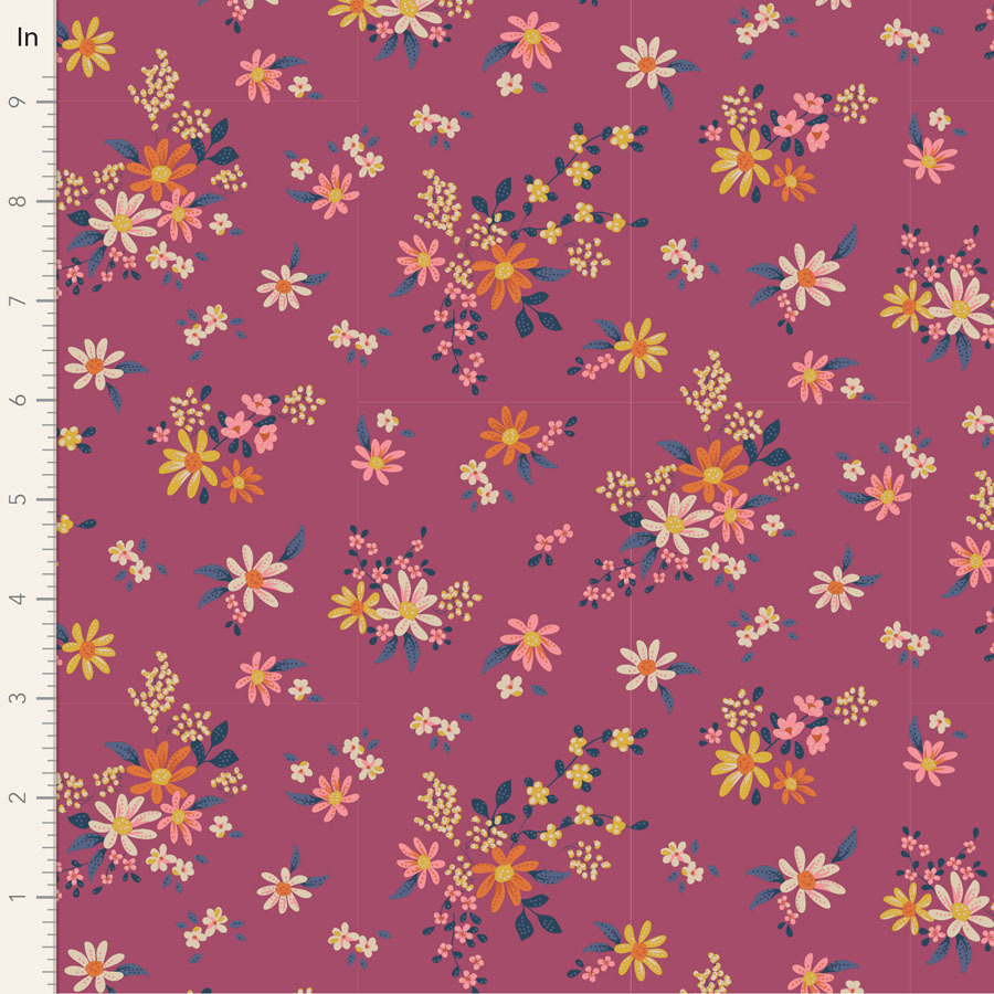 Daisyfield Basics - Plum