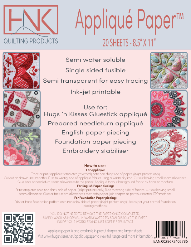 Applique paper 8 ½