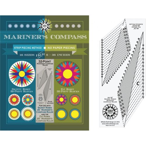Mariners Compass Book and ruler combo