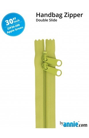 Apple Green Zipper - Double Sided