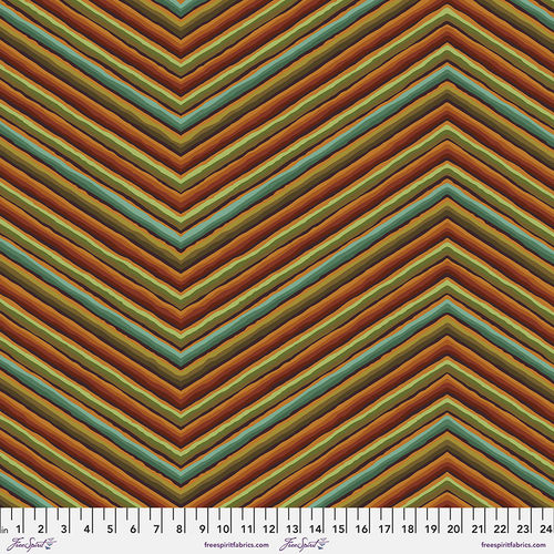 Chevron Stripe - Ochre