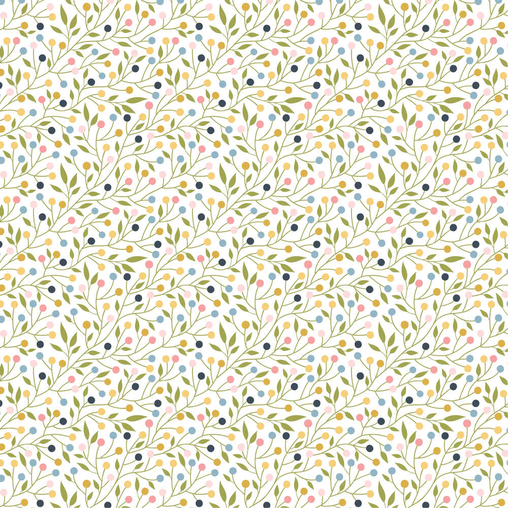 Berry Thicket - White*