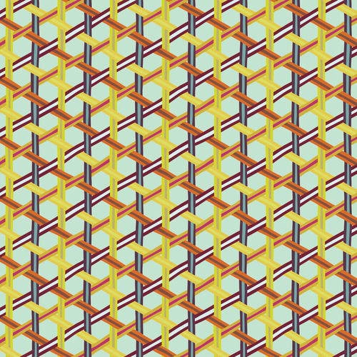 Wicker Weave - Gold