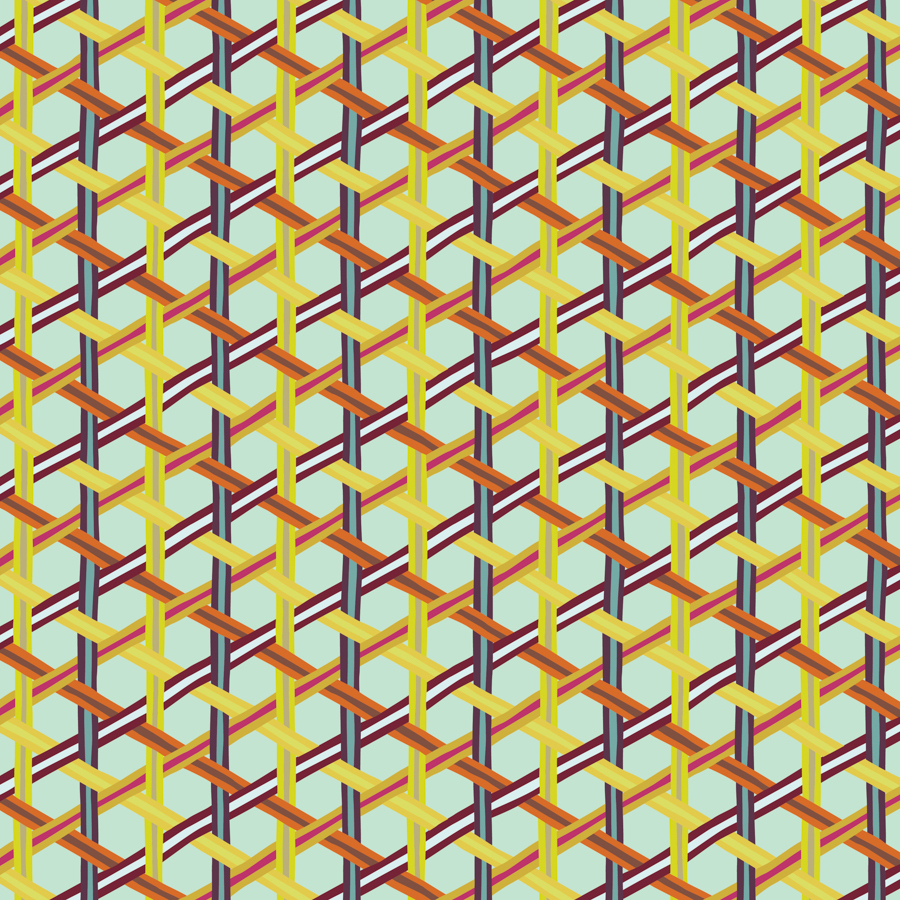 Wicker Weave - Gold
