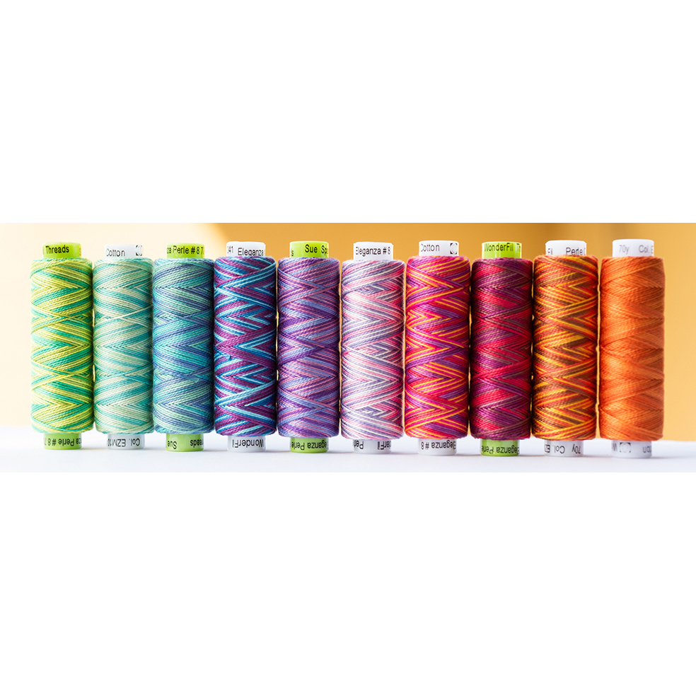 Swatch Book Embroidery Thread Pack