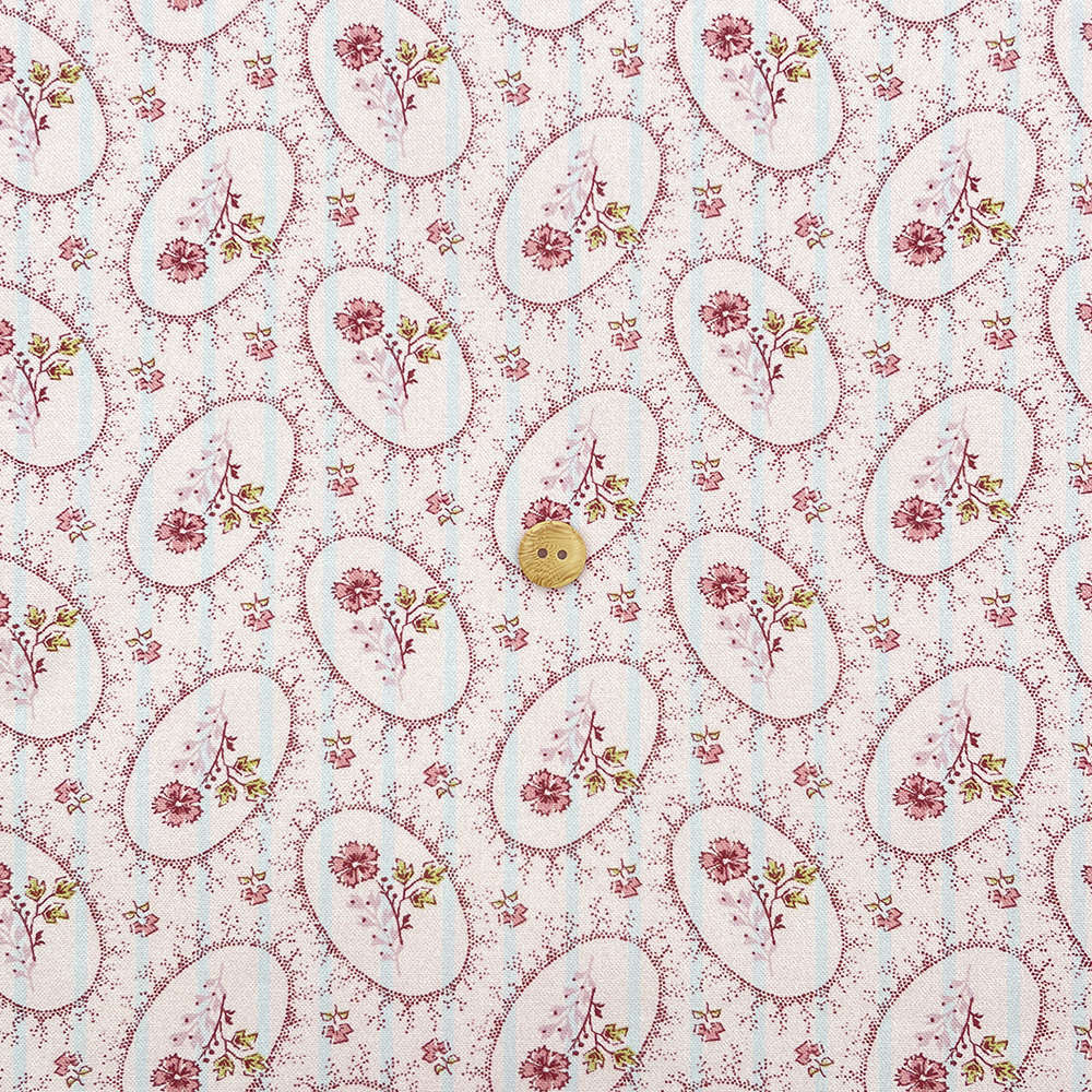 Flower Cameo - Pink