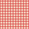 Small Plaid of my Dreams - Coral