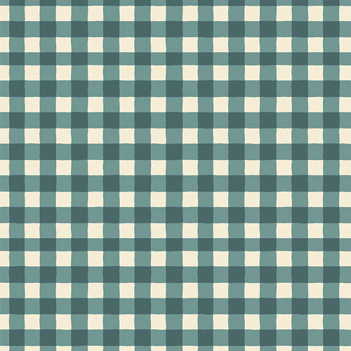 Small Plaid of my Dreams - Spruce