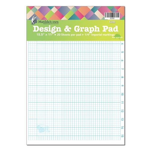 Graph Pad A3 - ¼" markings