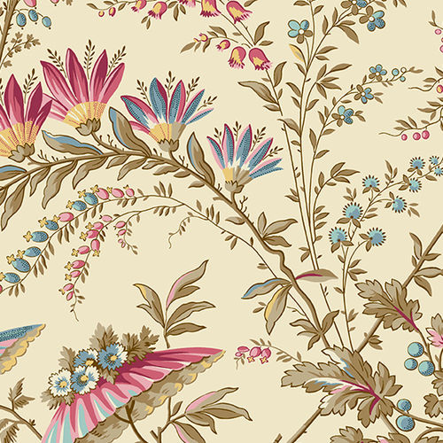 Whimsical Garden - Cream *