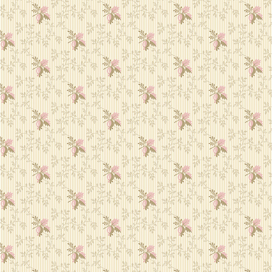 Berry Sprig - Light Rose