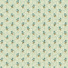 Floral Stripe - Teal