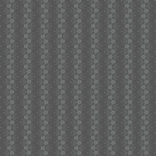 Tumbling Flowers - Coal