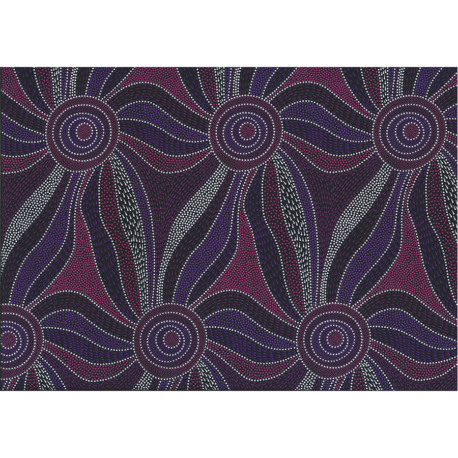 Ladies Dancing with Water Paints - Purple