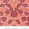 Flower Press - Ecru Crimson