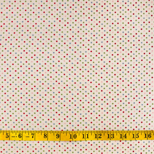 Multi colour spot - white background